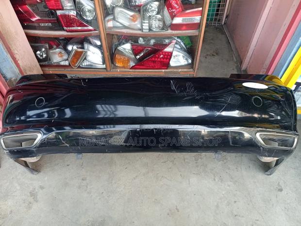Black Rear Bumper Mark-x Old Model