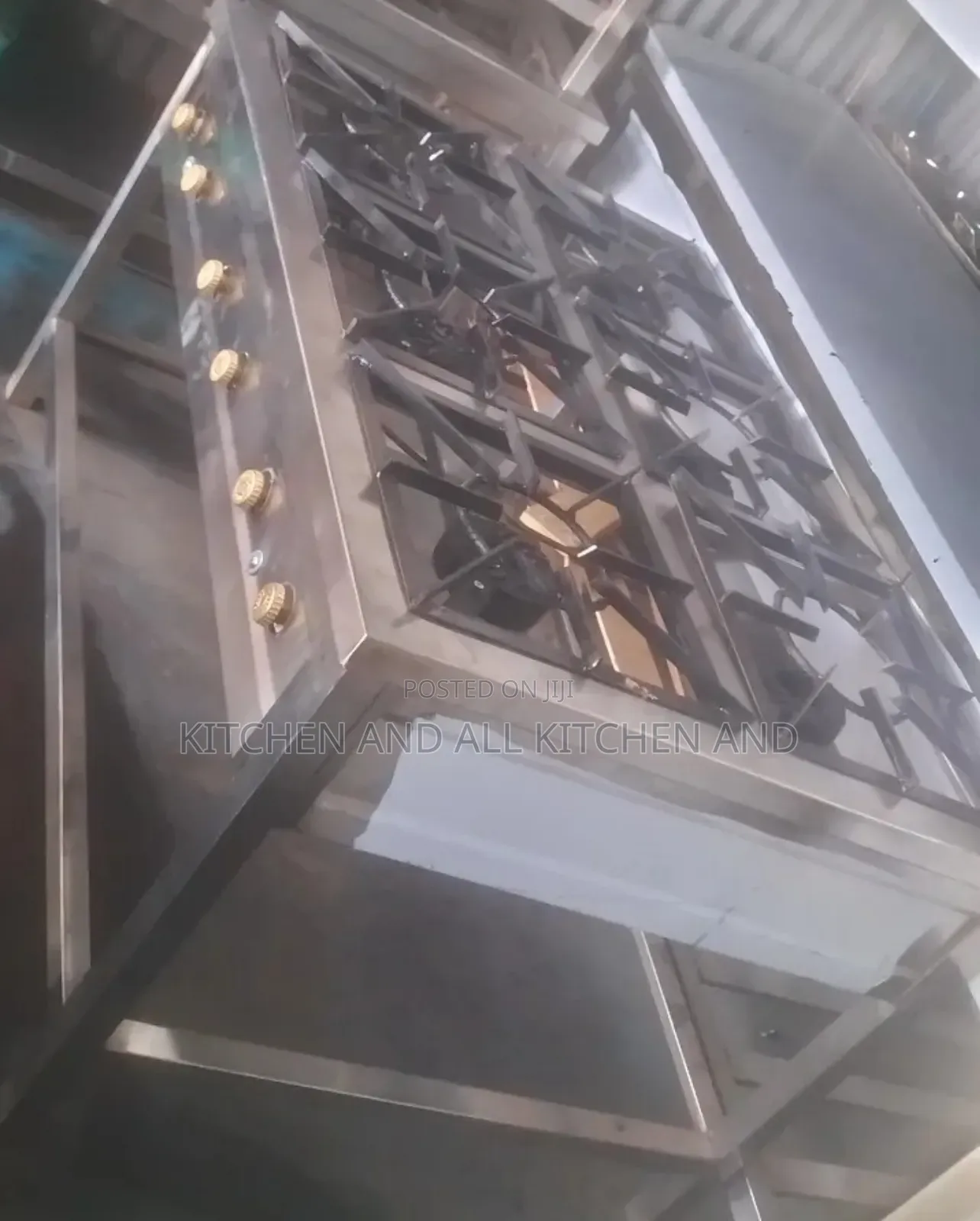 Top Class 6 Burner Stainless Steel Gas Cooker 