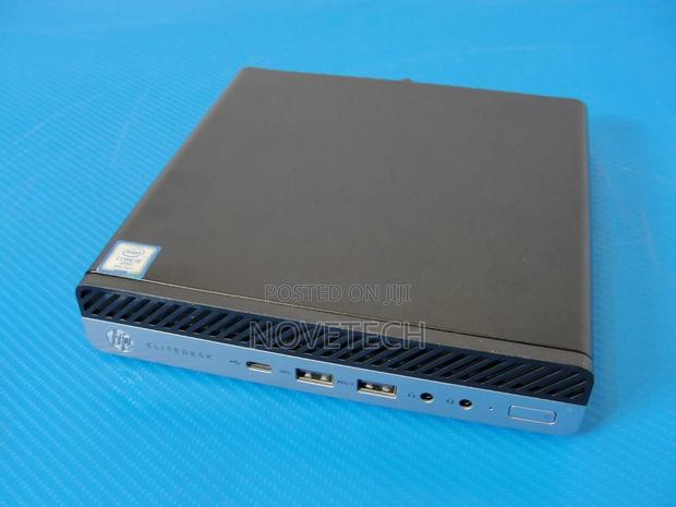 Desktop Computer HP EliteDesk 800 G4 8GB Intel Core I5 SSD 256GB - thumbnail 3