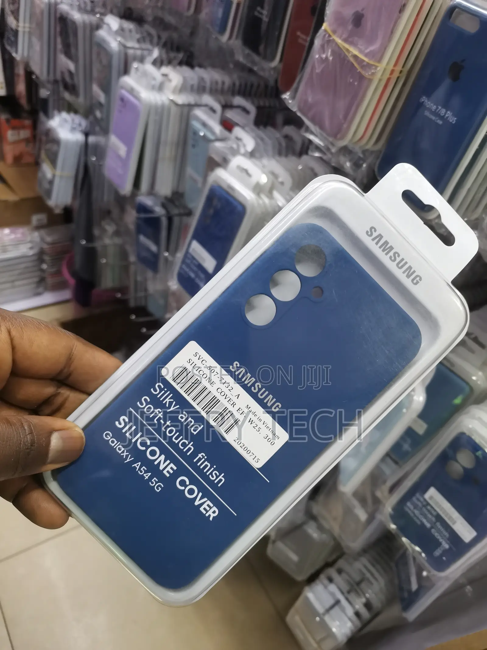 Feishell Samsung Galaxy A54 5g Liquid Silicone Case-Blue