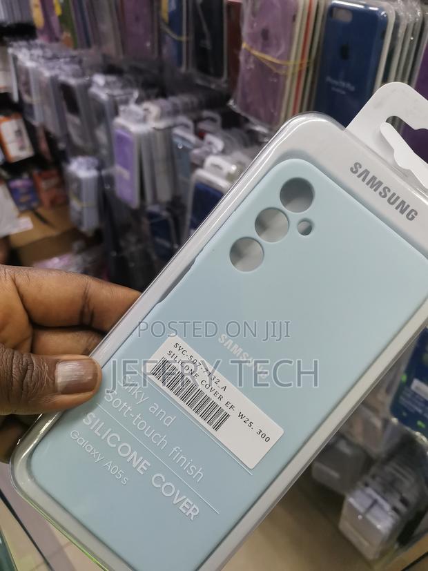 Flexi Stealth Liquid Silicone Case for Galaxy A05s-Sky Blue - thumbnail 3