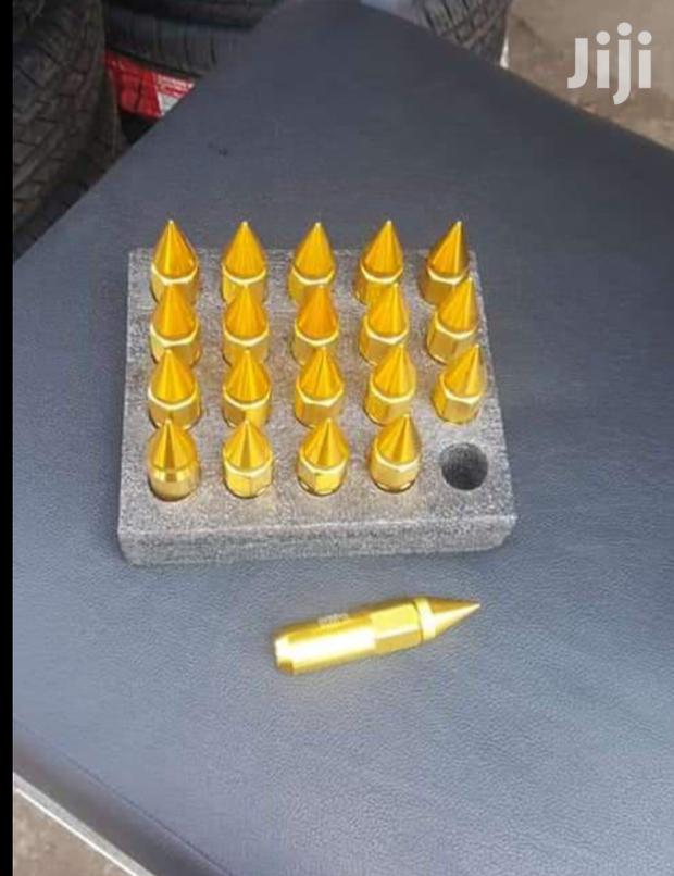 New Car Bullet Nuts, Free Delivery Within Nairobi Town.