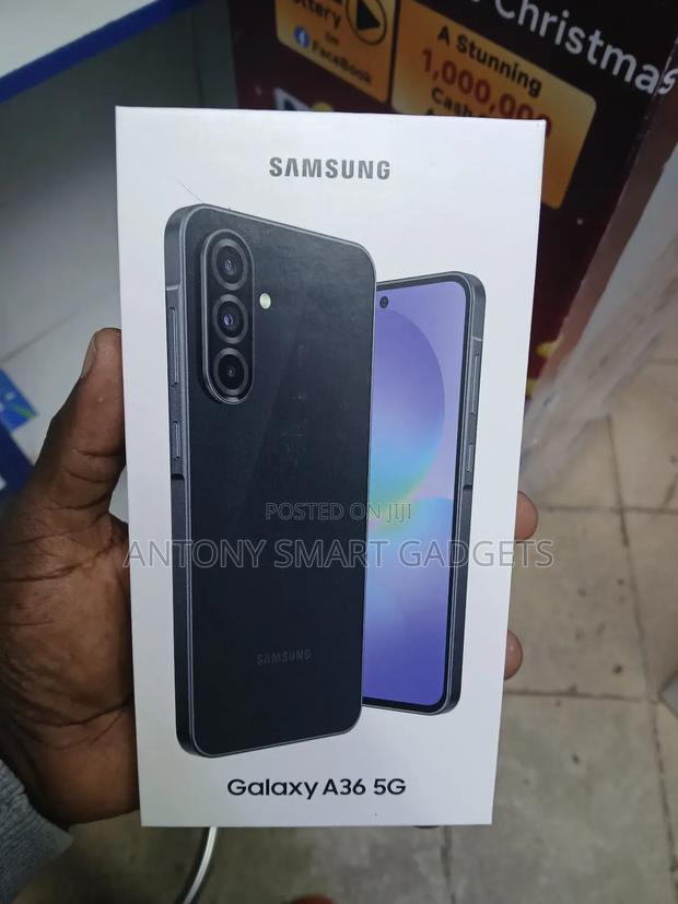 New Samsung Galaxy A36 128 GB Black - main view