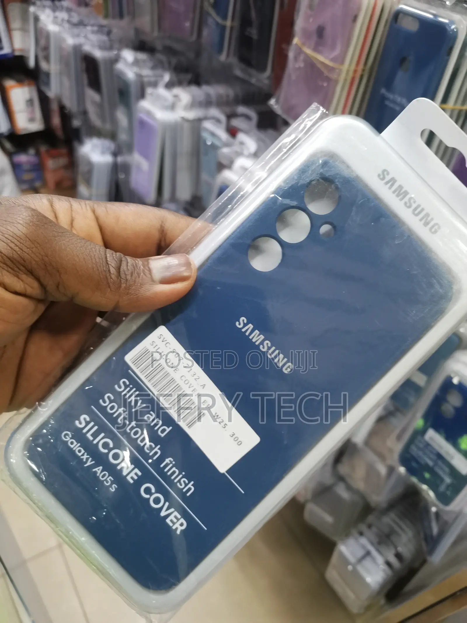 Lemontti Premium Silicone Case Samsung Galaxy A05s Blue