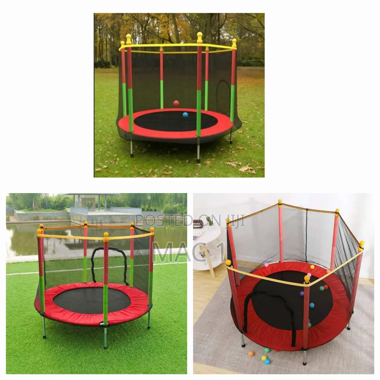 5 Ft Trampoline Kids Bouncing