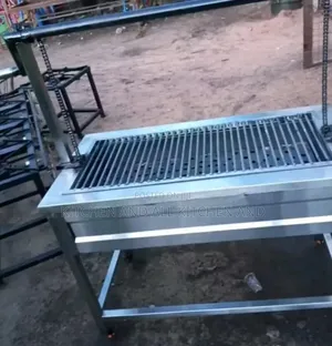 Stainless Steel Nyama Choma Adjustable Grill