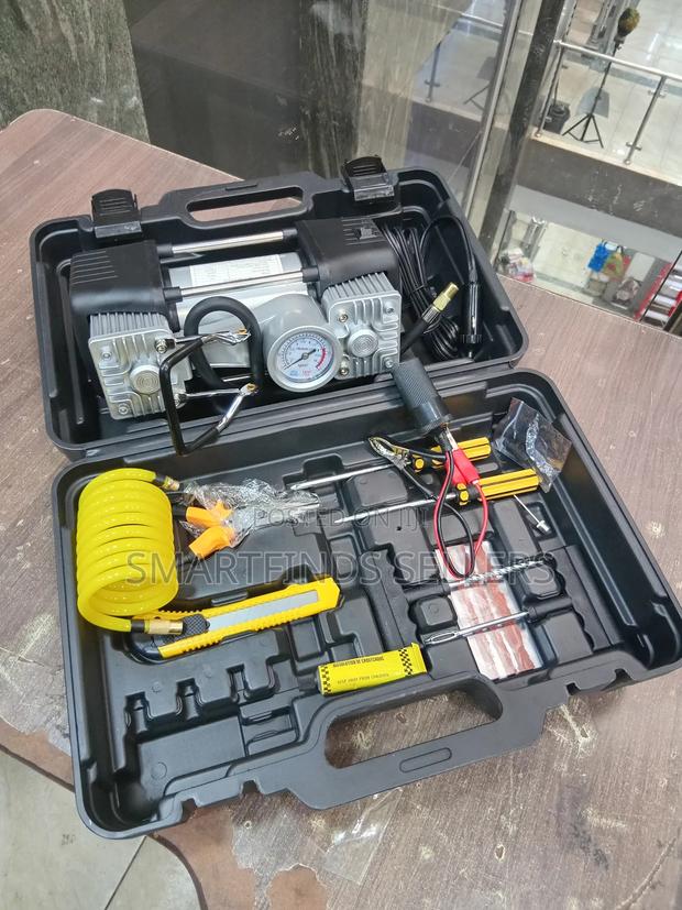 Air Compressor With 10-Piece Tool Set - main view
