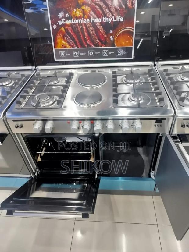 60*90 Haier 4+2 Standing Cooker With Gas Compartment - main view