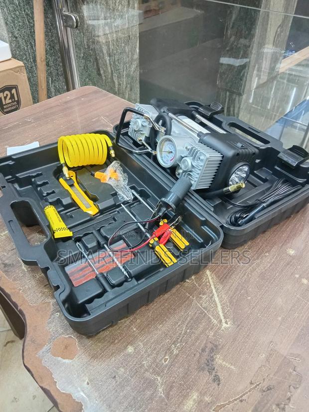 Air Compressor With Utility Tools