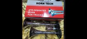 Two Pipe Horn (Chrome) 12v/24v