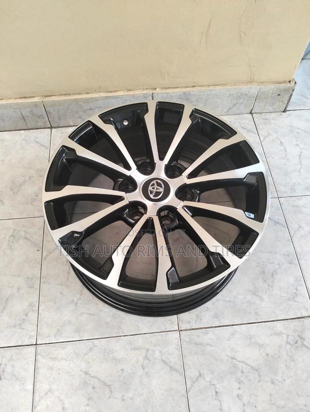 Landcruser Prado Black Silver Rims Size 20 Inch Set