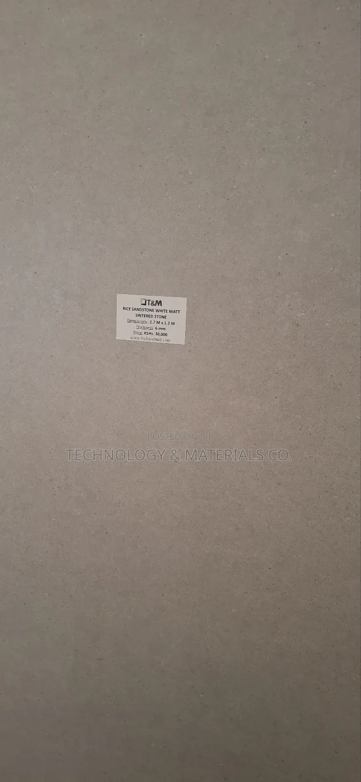 Clading and Flooring Matt Stone:2700*1200*6mm