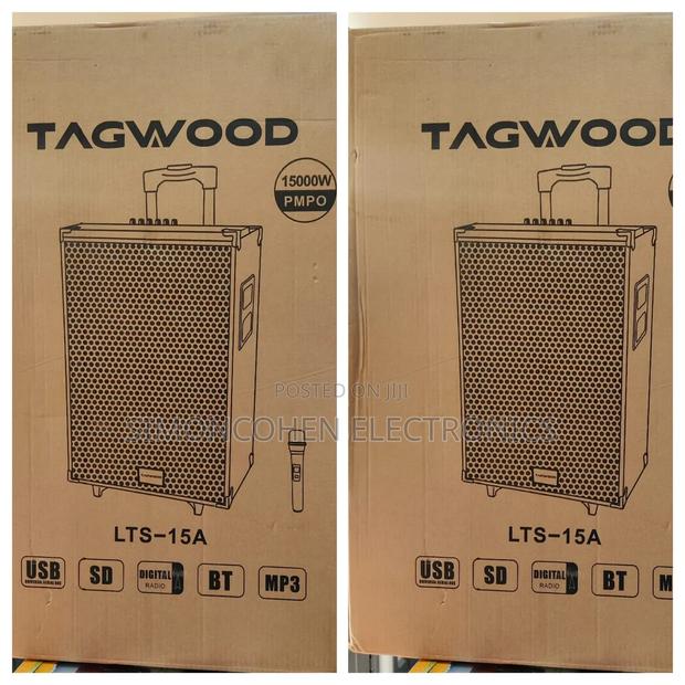 Tagwood 15 Inches Trolley Speaker