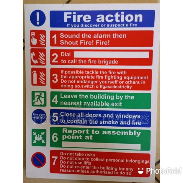 Fire Action Plan - main view