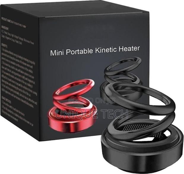 Solar Powered Car Freshener With Double Rotating Ring - main view