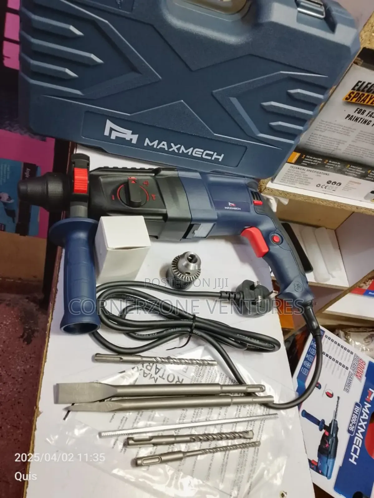 800w Rotary Hammer, Maxmech Rotary Hammer