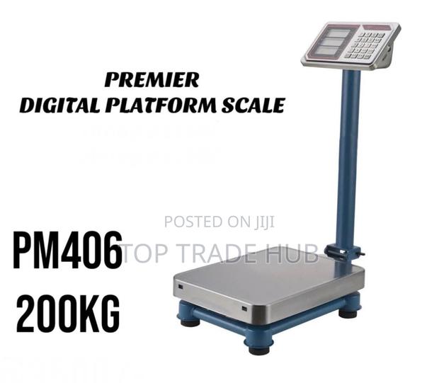 Premier Commercial Digital Platform Scale 200kg - main view
