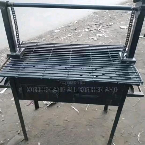 Mild Steel Adjustable Nyama Choma Grill