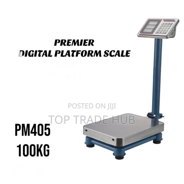 Premier Commercial Digital Platform Scale 100kg