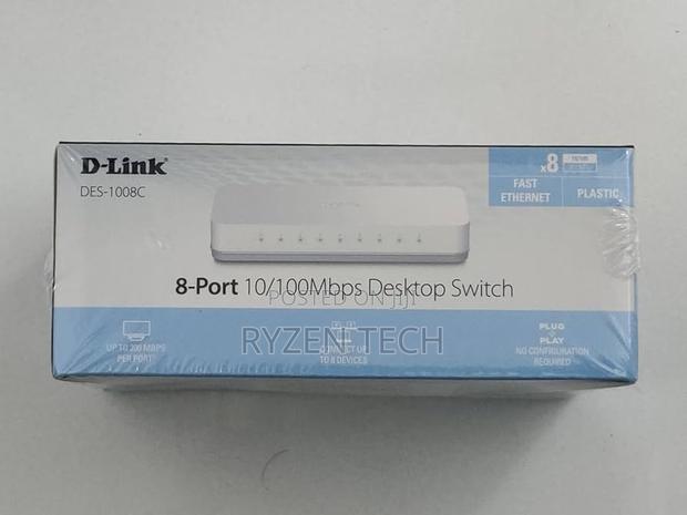 D-Link 8 Port Switch Des 1008c - main view