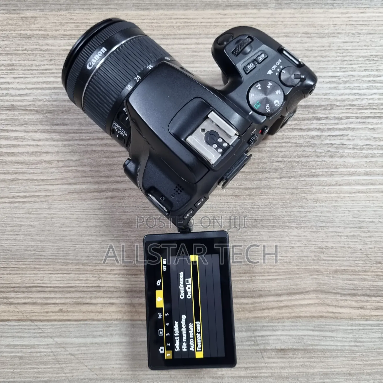 Canon 250d DSLR Camera With 18-55mm Lens (Black)