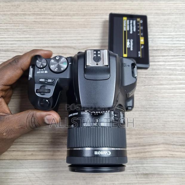 Canon 250d DSLR Camera With 18-55mm Lens (Black) - thumbnail 3