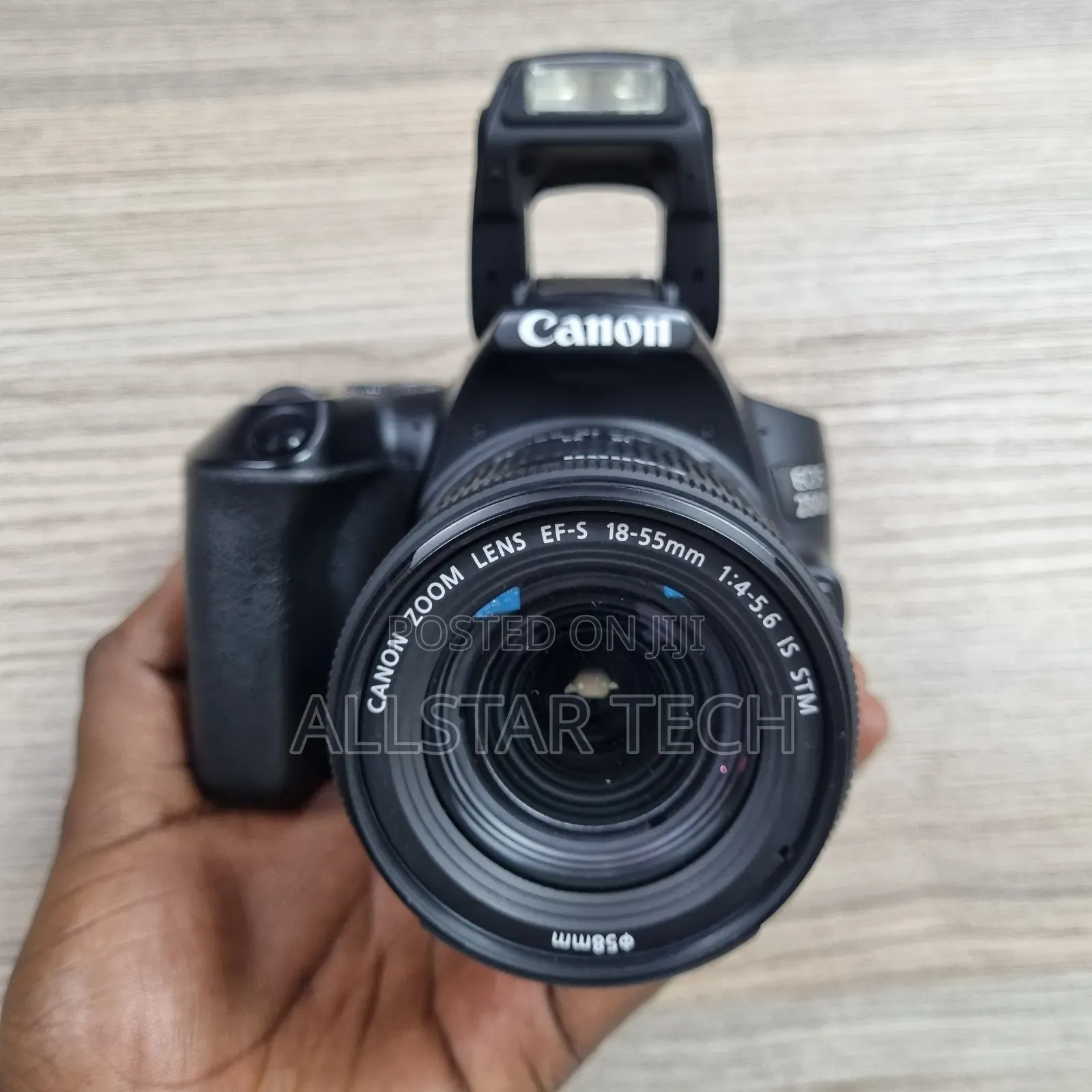 Canon 250d DSLR Camera With 18-55mm Lens (Black)