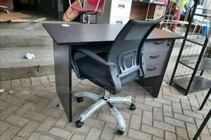 Office Desk And Secretarial Chair