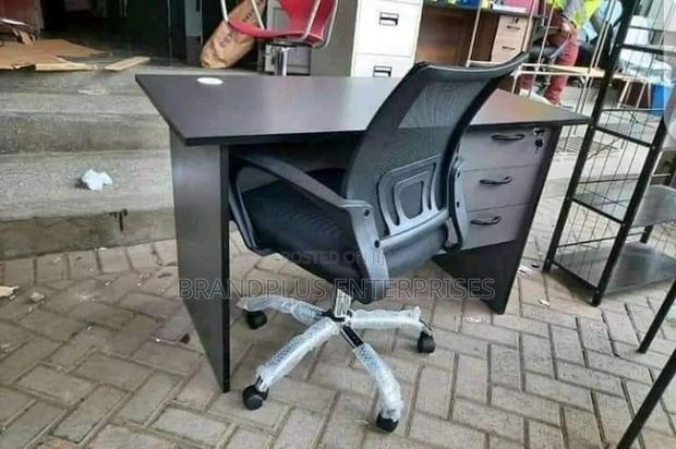 Office Desk And Secretarial Chair