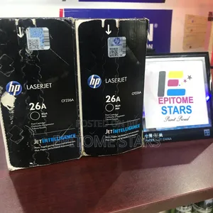 Imposing Hp 26a Original Laserjet Toner Cartridges
