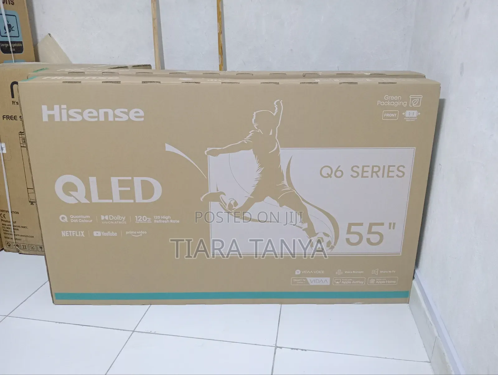 Hisense 55" Smart Qled Ujd Tv