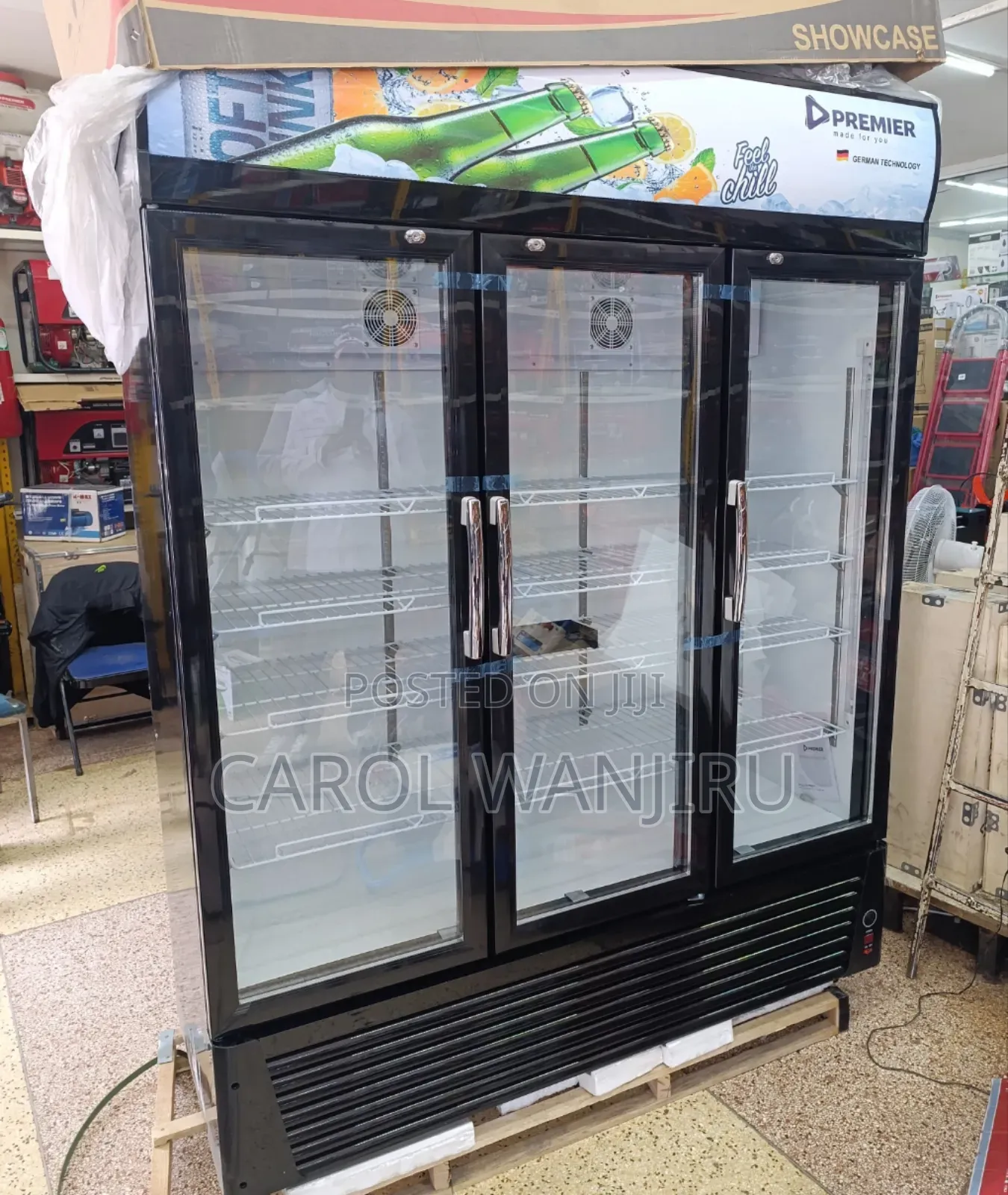 1080l Show Case Chiller Machine/ Show Case Display
