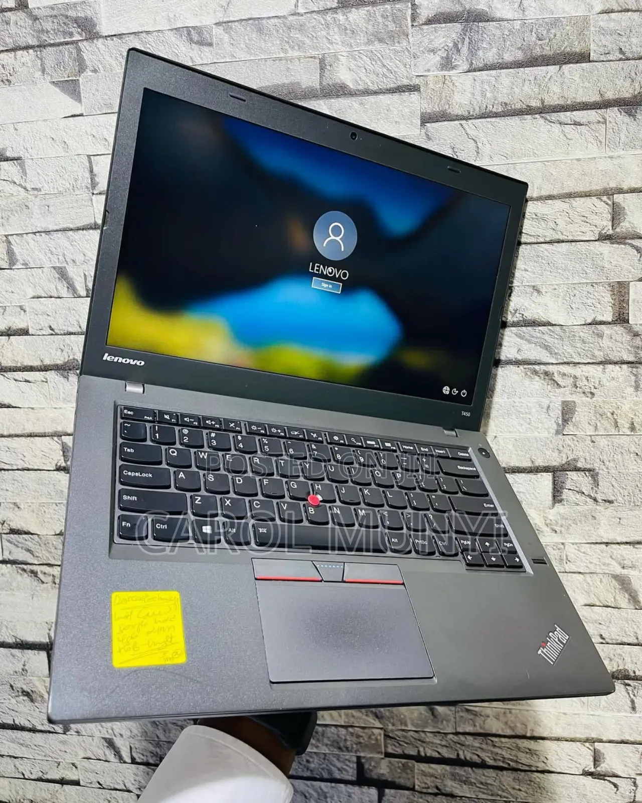 New Laptop Lenovo ThinkPad T450 8GB Intel Core I5 SSD 256GB