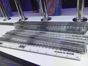 12 Pieces of Rok 30cm Plastic Ruler