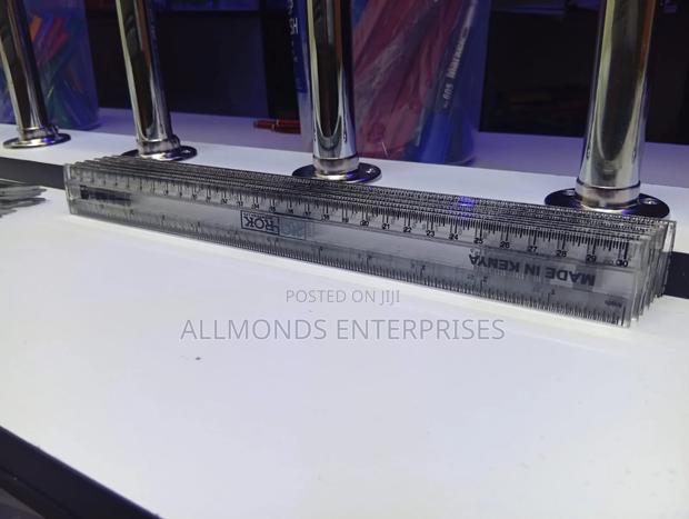 12 Pieces of Rok 30cm Plastic Ruler - thumbnail 8