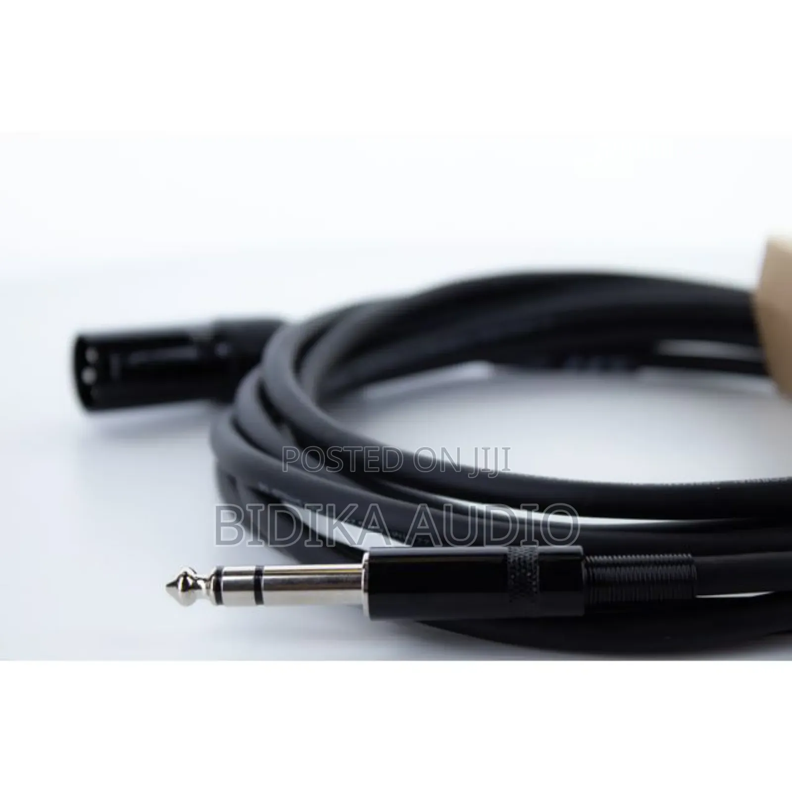Brand New XLR Male - Mono Jack 3metres