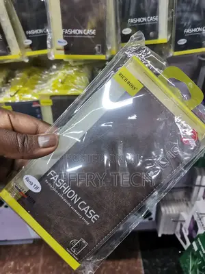Haoye Case for Oppo Reno 12f Richboss Flip Case -Brown