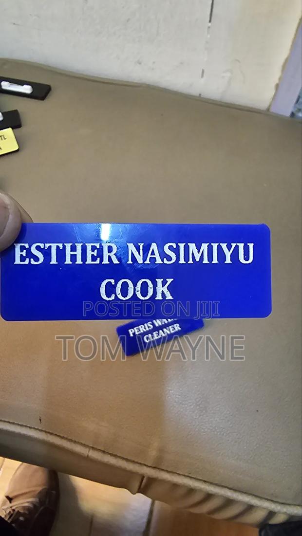 Blue Name Tags - main view
