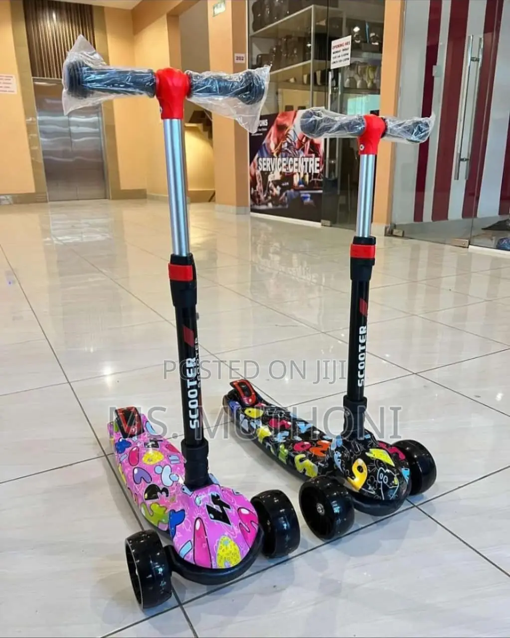 Big Size Graffiti Scooter