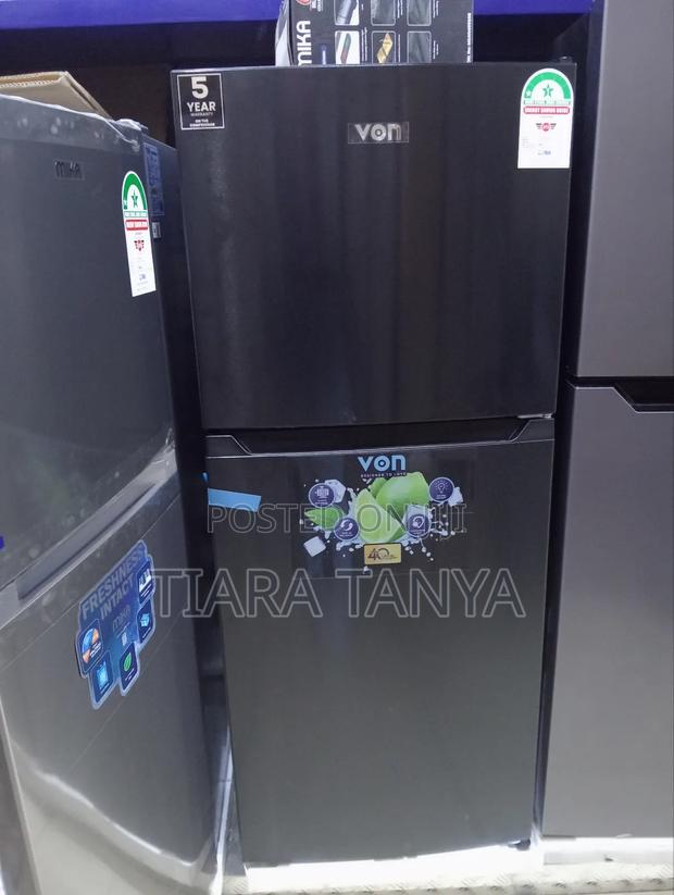 Von VRT 182 Litres No Frost Double Door Fridge - main view