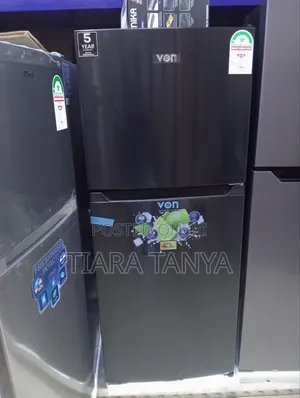 Von VRT 182 Litres No Frost Double Door Fridge
