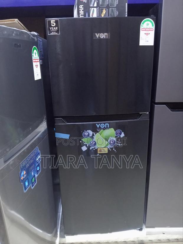 Von VRT 182 Litres No Frost Double Door Fridge - thumbnail 2