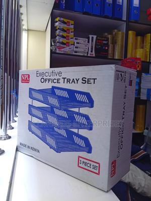 Plastic Documents Tray- 3 Tier - thumbnail 2