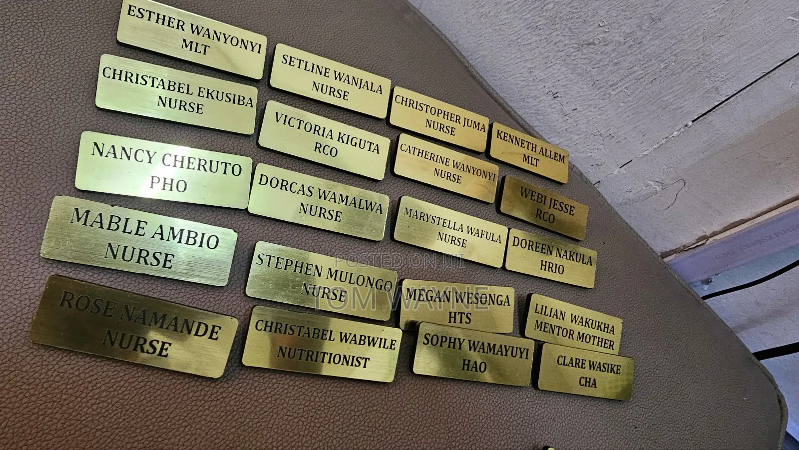 Hospital Staff I.D Badges