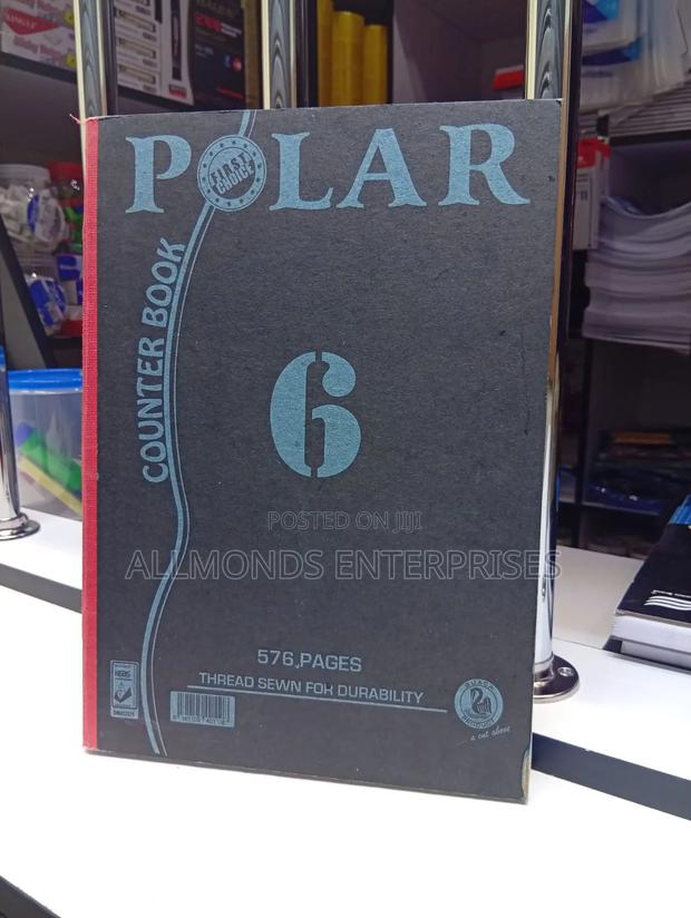 6 Quire Counter Book 576 Pages- Polar - thumbnail 5