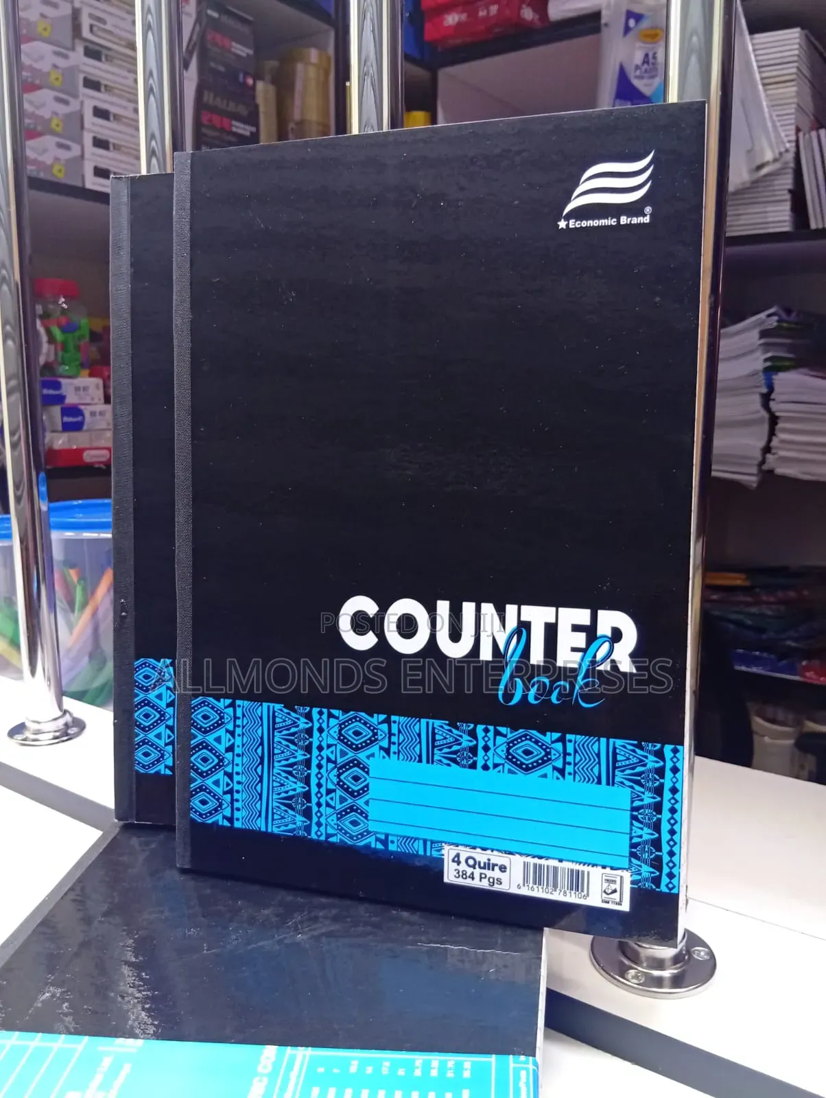 4 Quire Counter Book 384pages- Economics