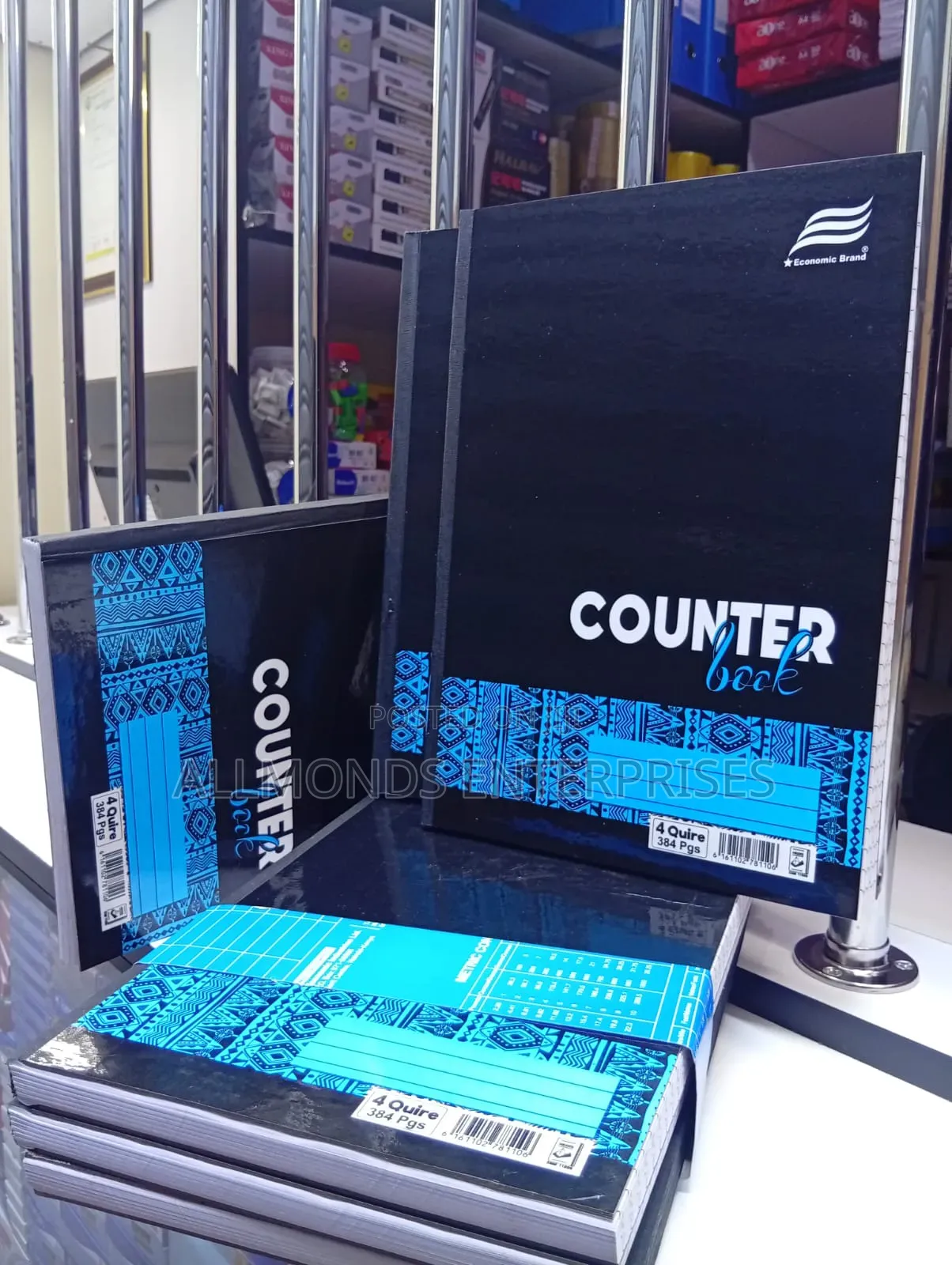 4 Quire Counter Book 384pages- Economics