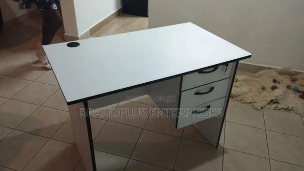 1m White Office Desk Study Desk