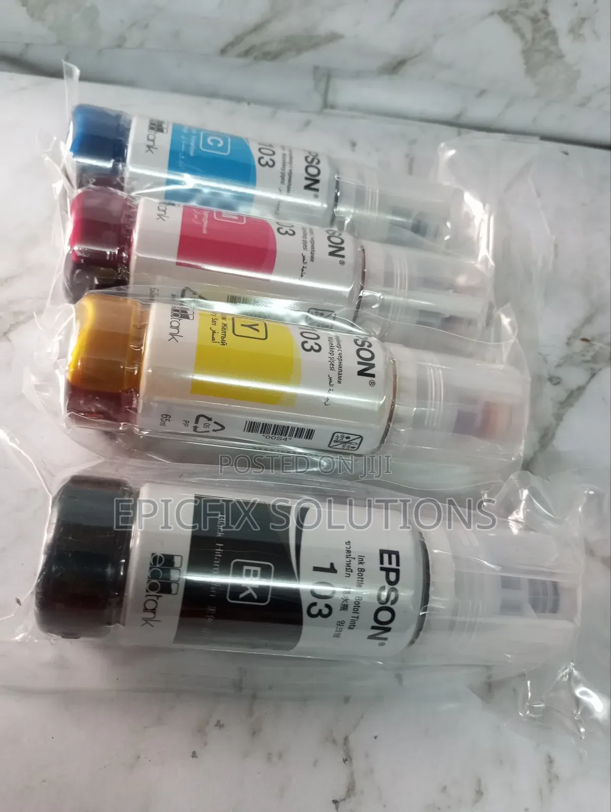 103 103 Original Epson Inks for Ecotank Printers L3150/L3250