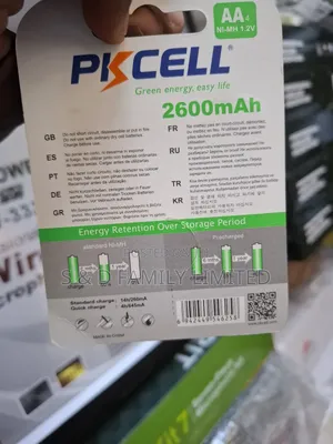 Pkcell Aa Rechargeable Batteries